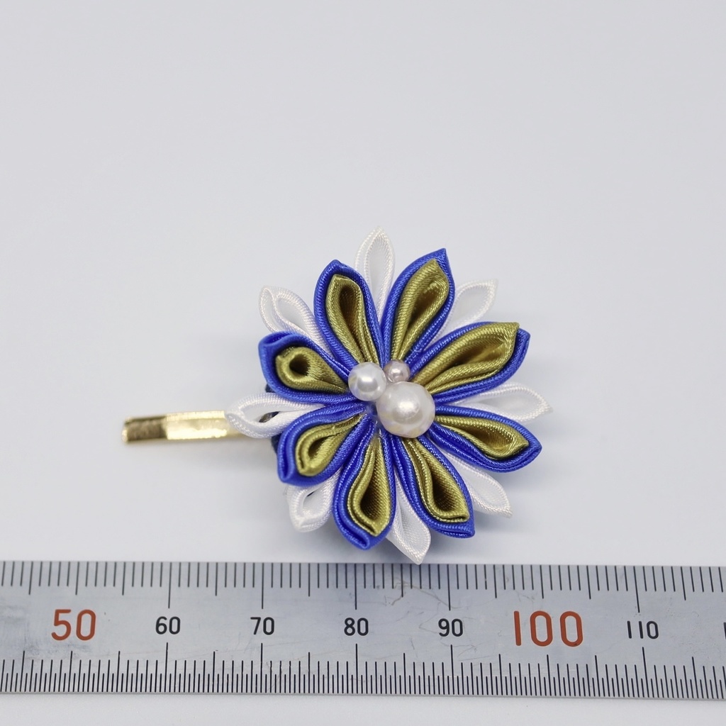 *T_022*【送料込】つまみ細工 ポニーフック