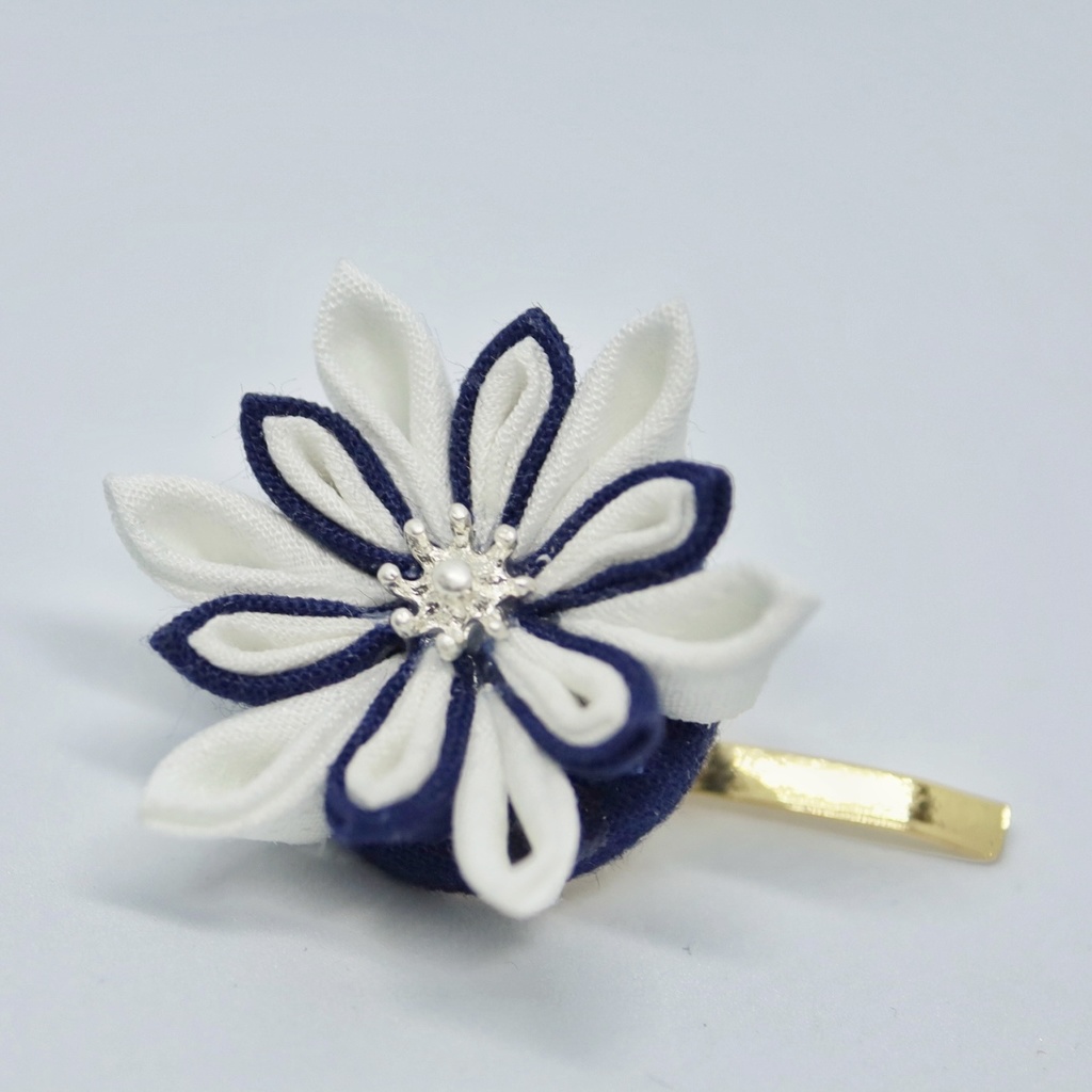 *T_023*【送料込】つまみ細工 ポニーフック