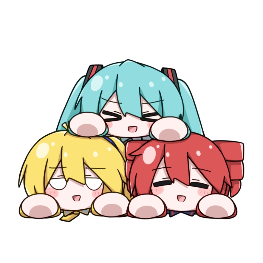 とりぷるばか シール