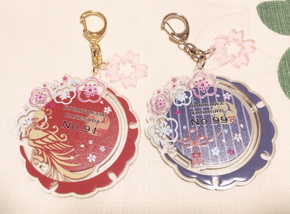 土方組イメージアクリルキーホルダー