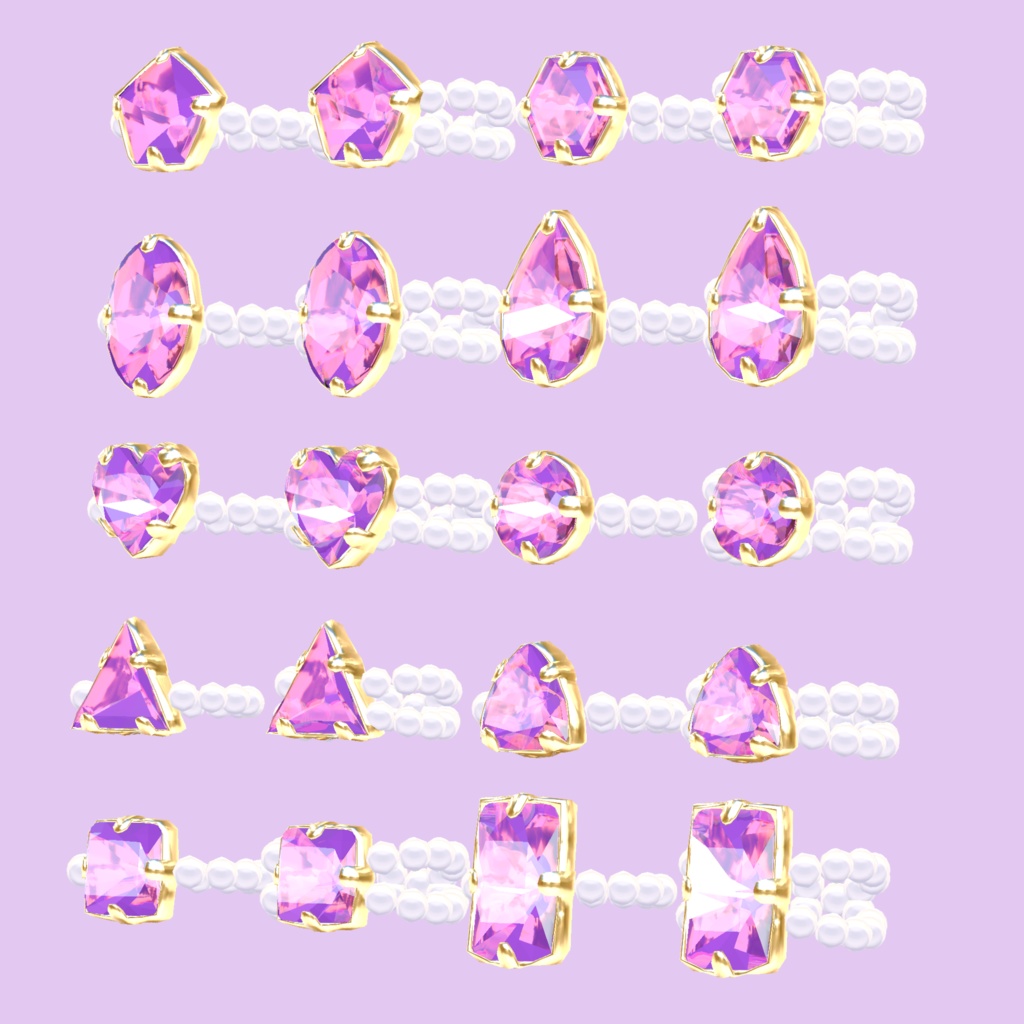 【全20種shop open記念無料版あり】pearlring/パールリング