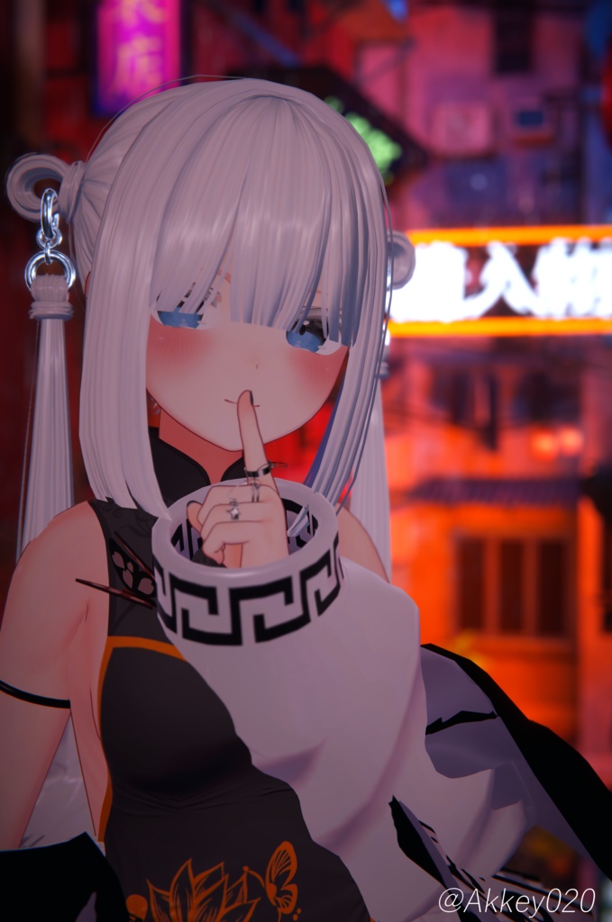 【18アバター対応】Twin♡Ring♡Tail 【VRChat想定】