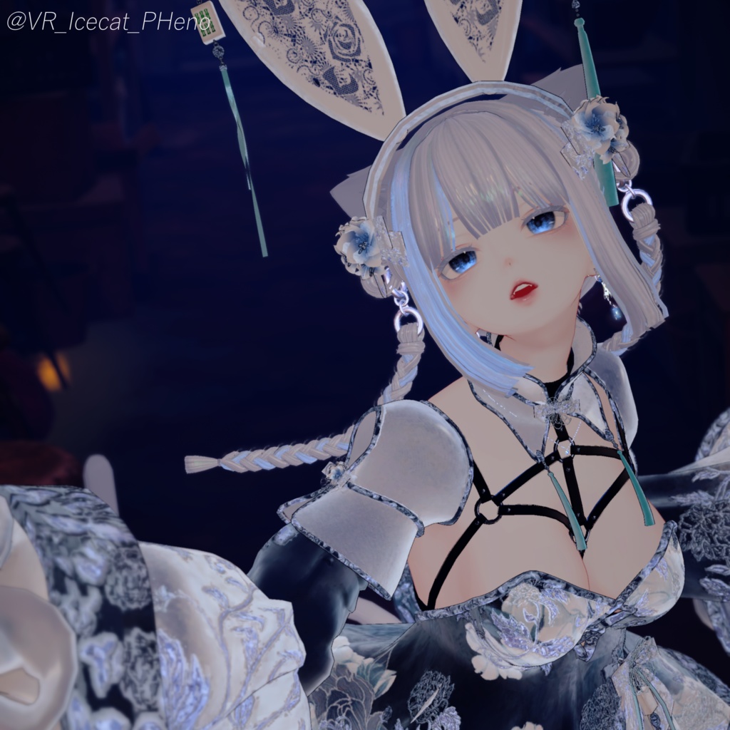 【18アバター対応】Twin♡Ring♡Tail 【VRChat想定】