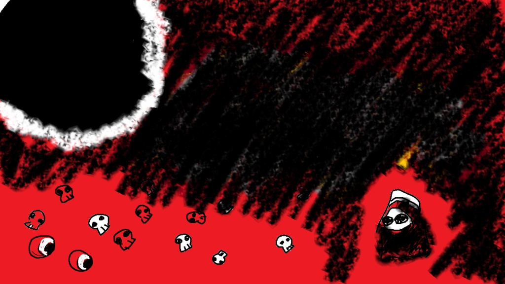 黒と赤の小さな死神の物語。