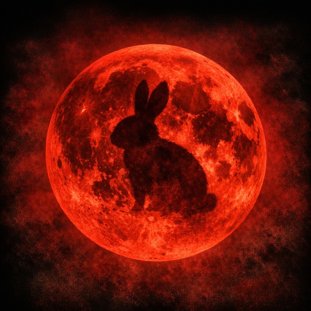 赤い月と黒兎