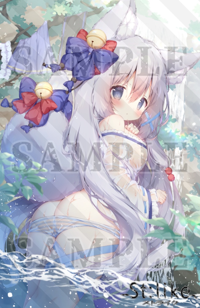 【桃豆こまもち先生】白鷺みと B2タペストリー【事前予約】