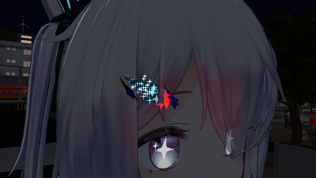 [VRChat] 彗星ヘアピン（無料）