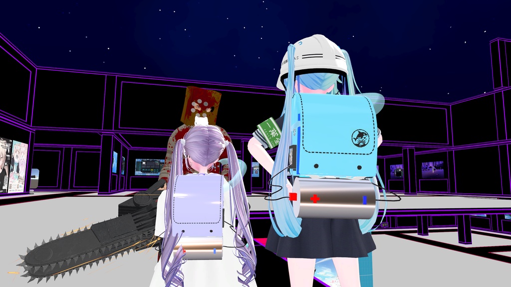 (無料)「背負うスポットクーラー」アニメーション付き