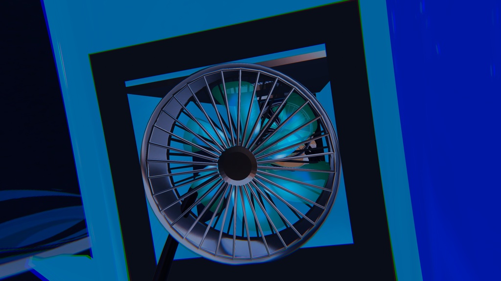 (無料)「背負うスポットクーラー」アニメーション付き