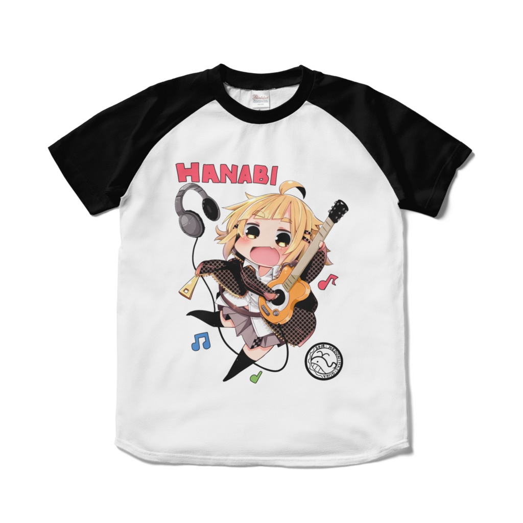 ラグラン花美ちゃんTシャツカラー