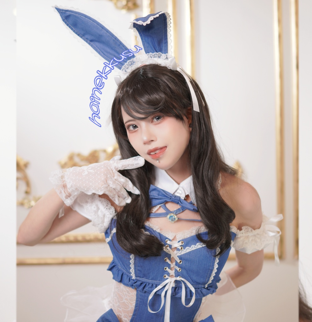 デニムバニー 缶バッジ