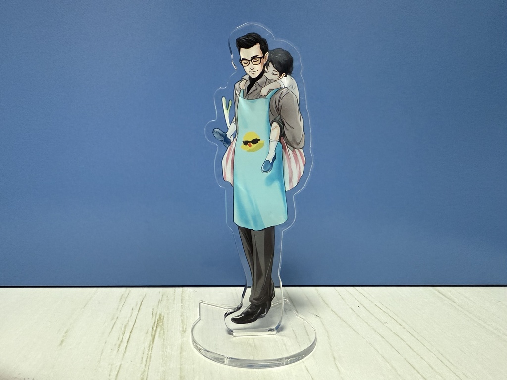 ちぃ信一おんぶ龍兄貴アクスタ