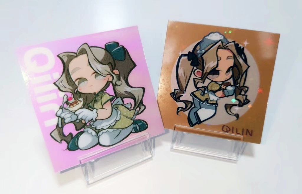 【単品】五行異聞飯店1 ホログラムシール全5種