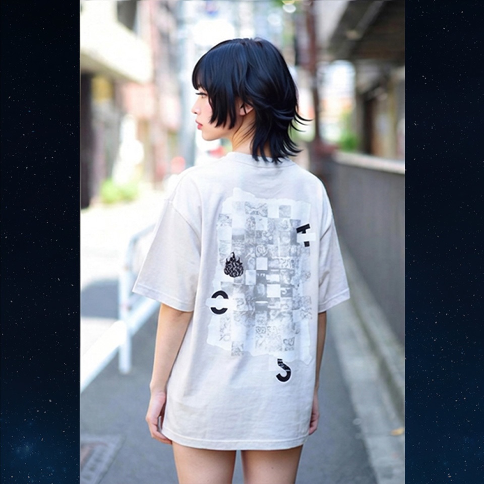 TOS BEST 7 TEE / WHT