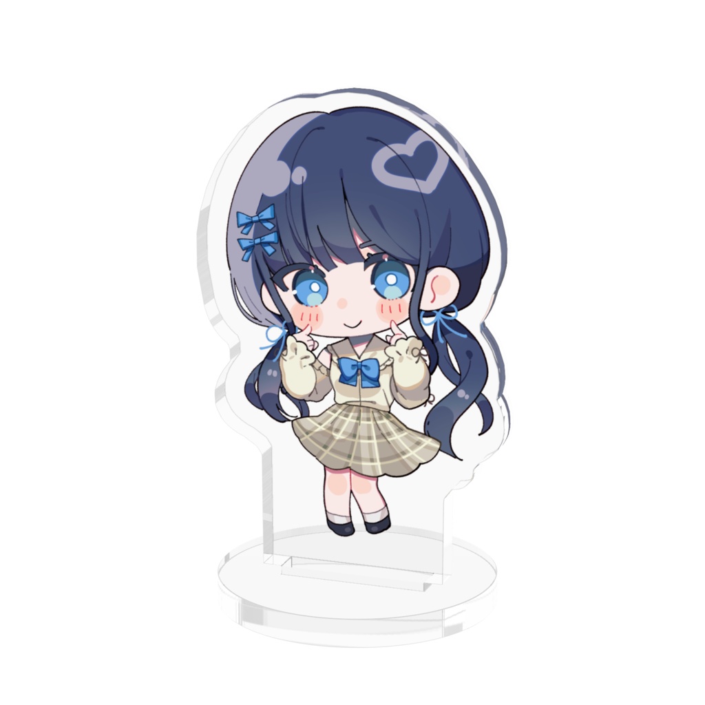 バレンタインアクリルフィギュア