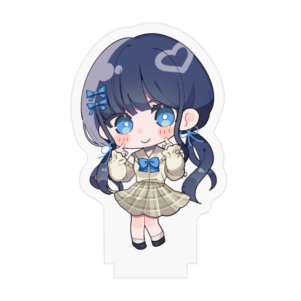 バレンタインアクリルフィギュア