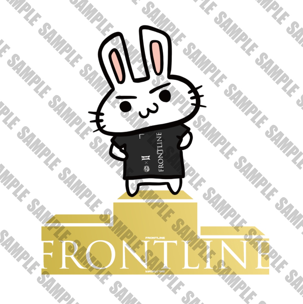 FRONTLINE たろうさステッカー