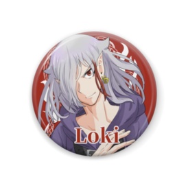 缶バッジ　ロキ