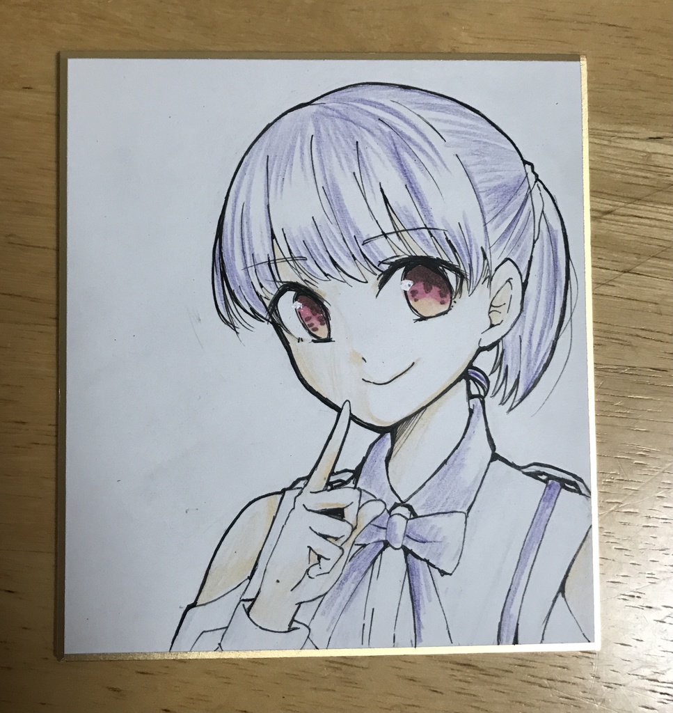 イラスト色紙(小)