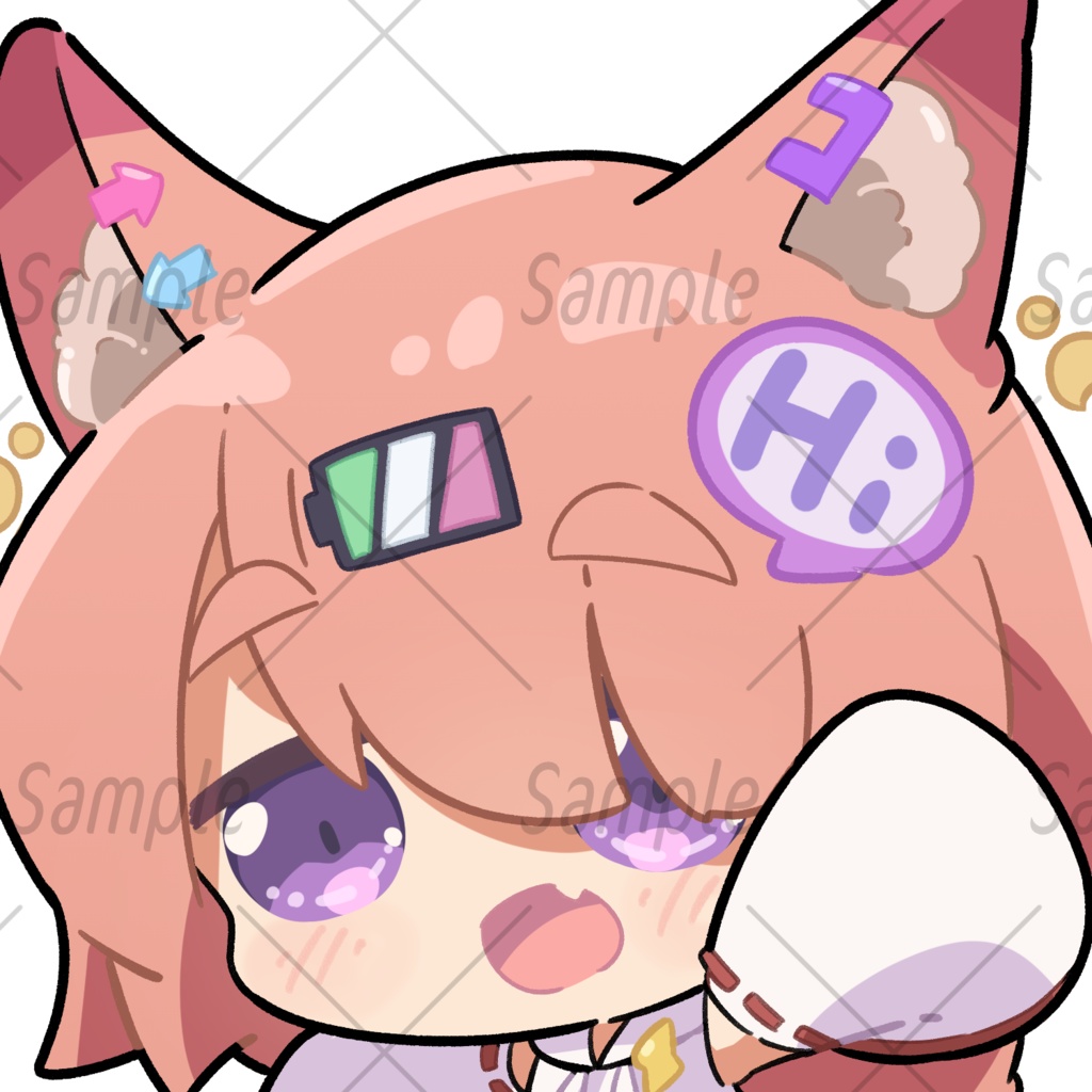 【無料】日常で使える!オリジナルスタンプ8種類