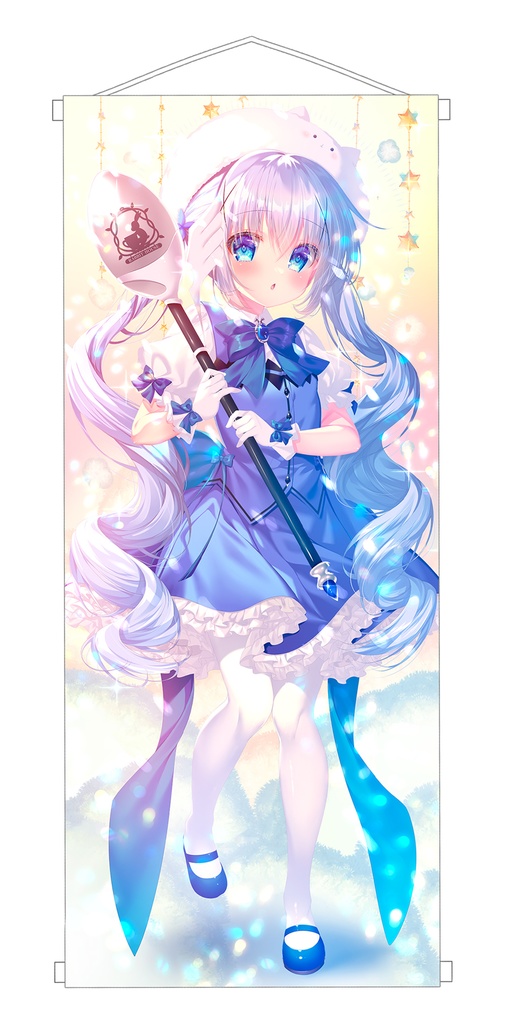 魔法少女チノちゃん等身大タペストリー