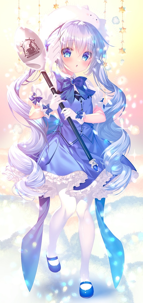 魔法少女チノちゃん等身大タペストリー