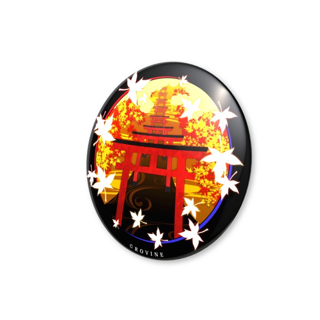 モチーフ缶バッジ③