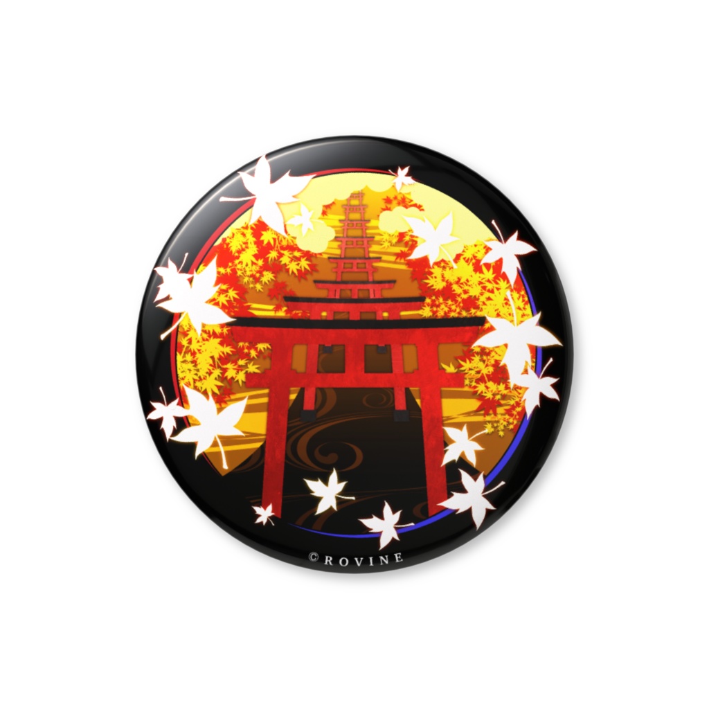 モチーフ缶バッジ③