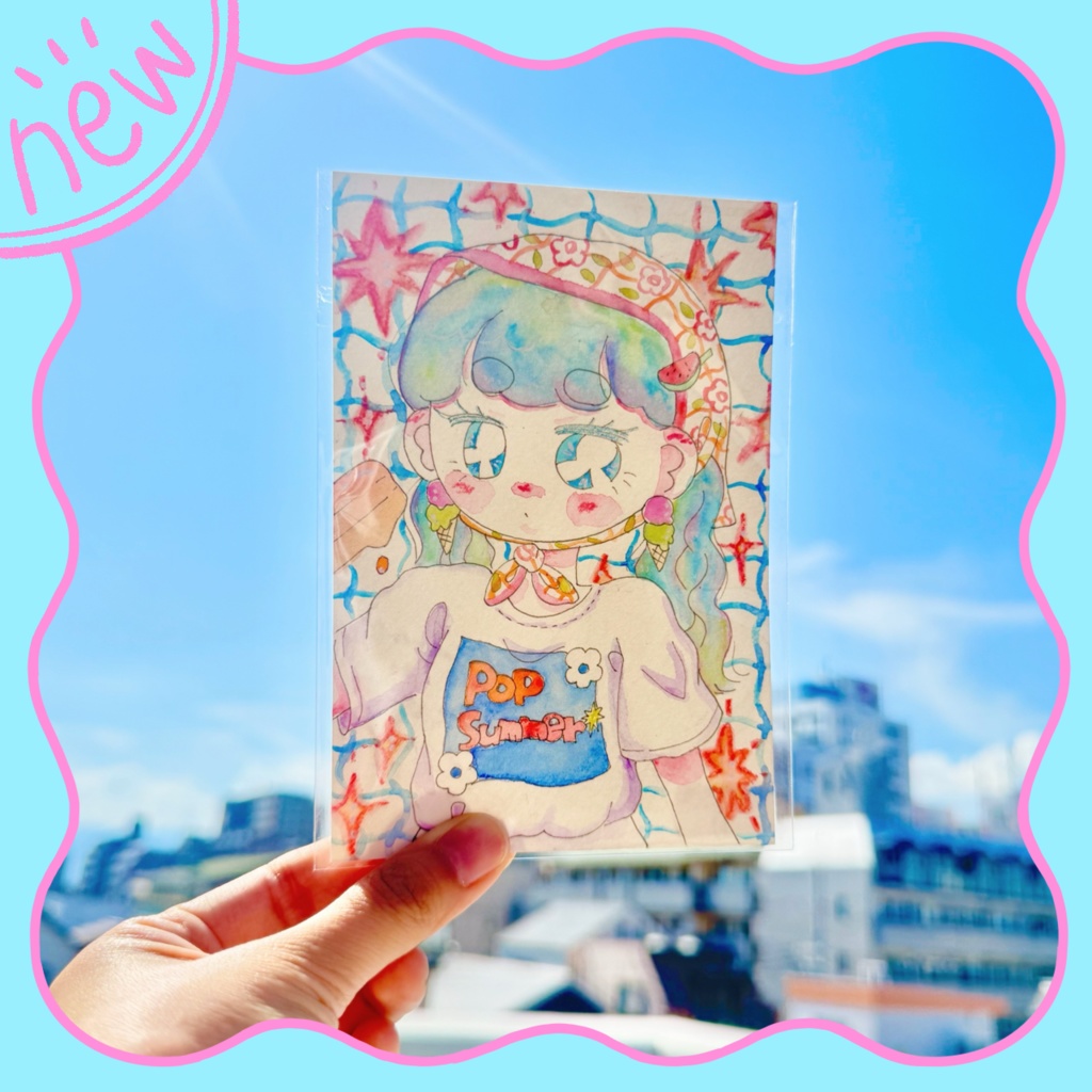 NEW 原画ポストカード