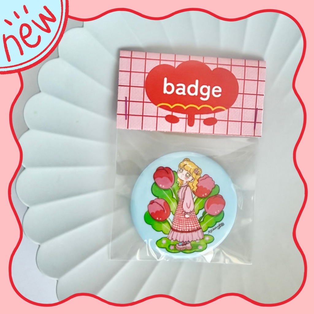 NEW 缶バッジ
