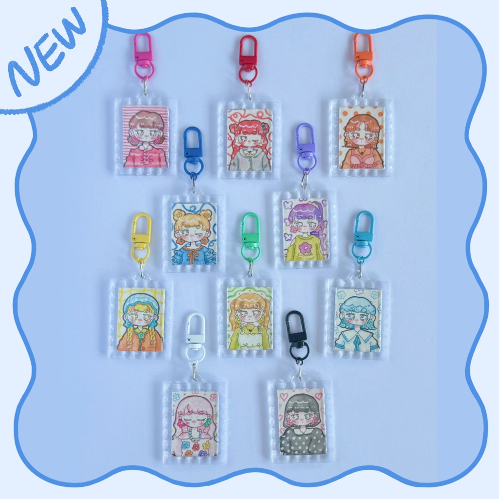 NEW 原画キーホルダー