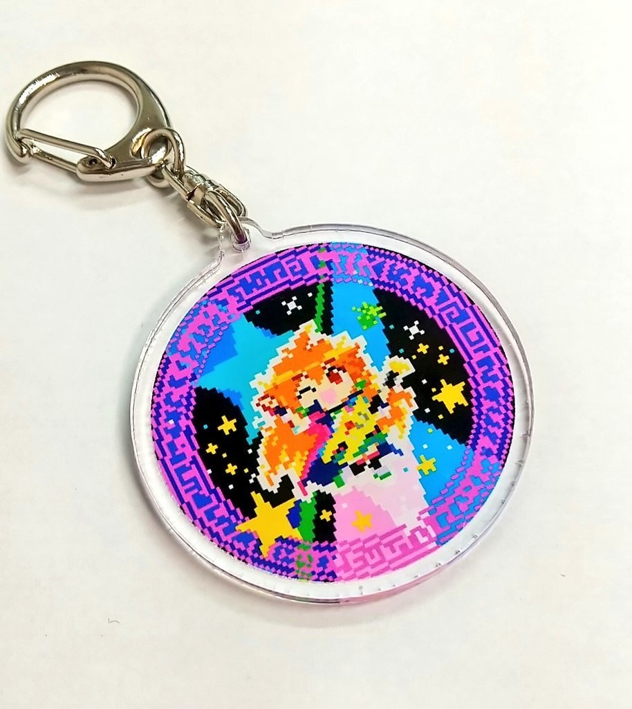 ドット絵アクキー(30周年イベントVer.)