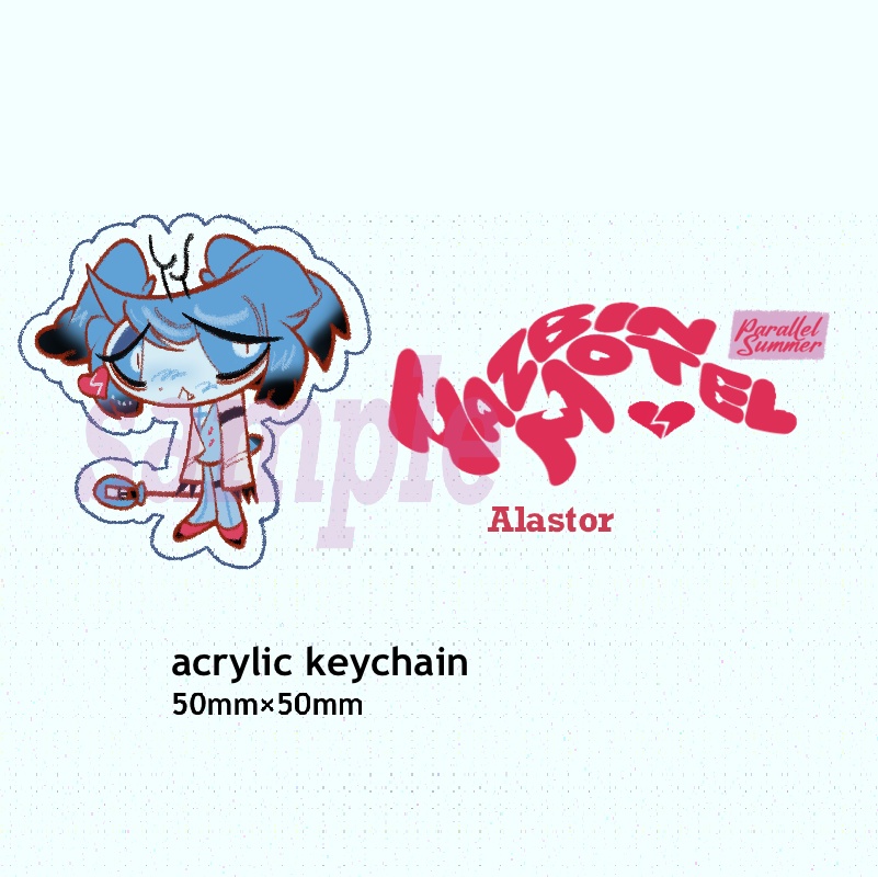 acrylic Keychain （Alastor🍓）