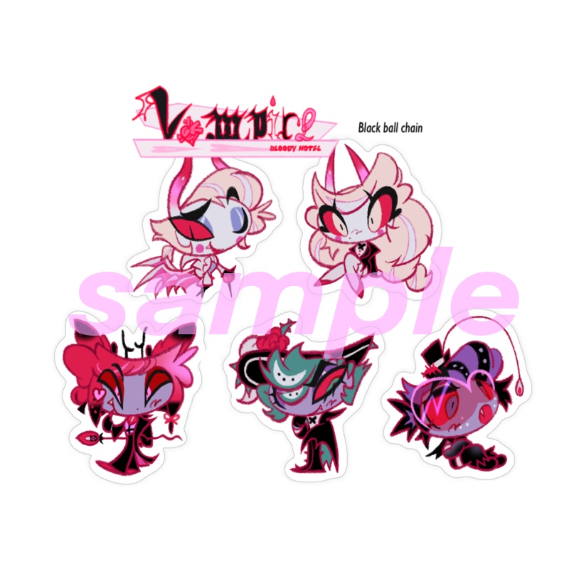 🩸acrylic Keychain VAMPIRE🩸