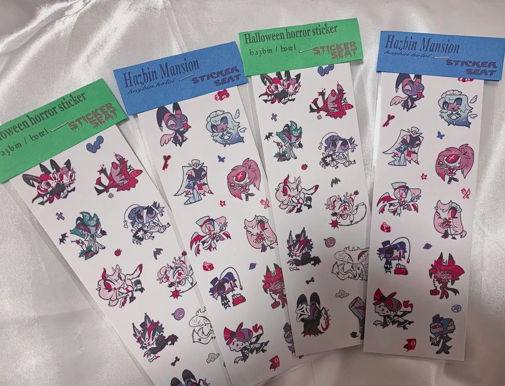 HZBN sticker seat(🏢mansion・👻horror)