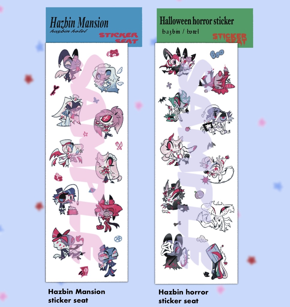 HZBN sticker seat（🏢mansion・👻horror）