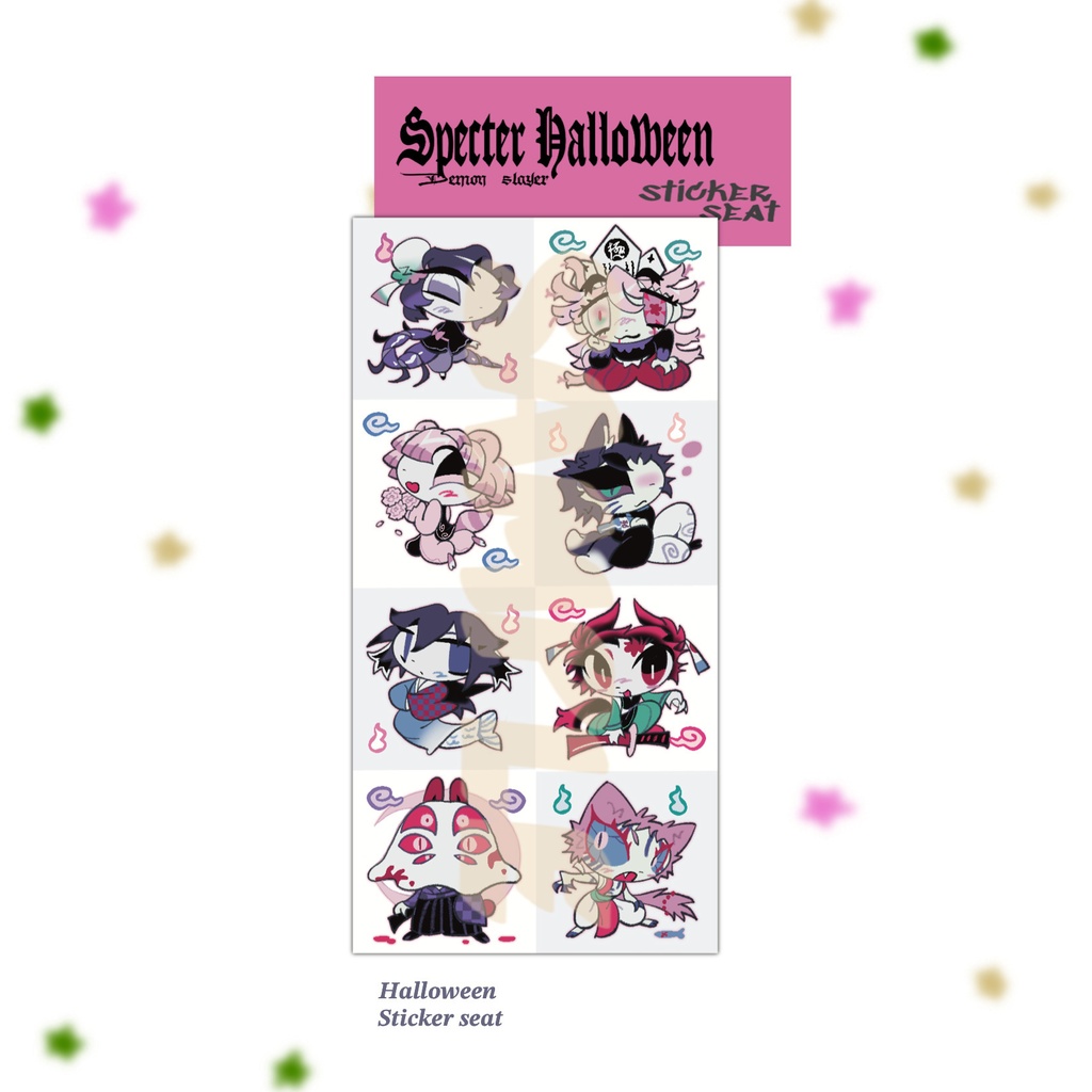 🦊sticker seat -Specter Halloween-🦊