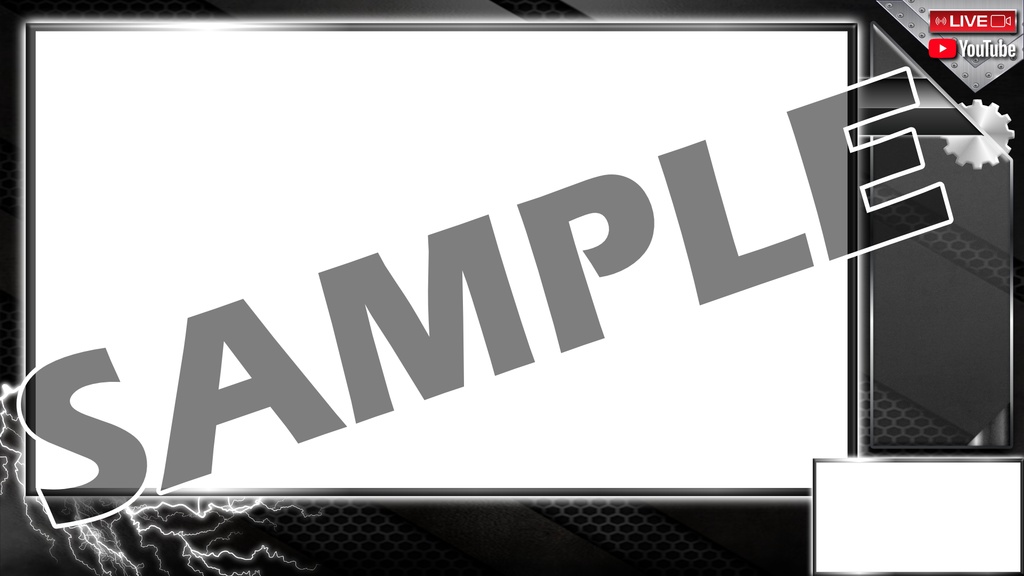 【無料】ゲーム実況・ LIVE配信用フレーム素材【Apex Legend他】