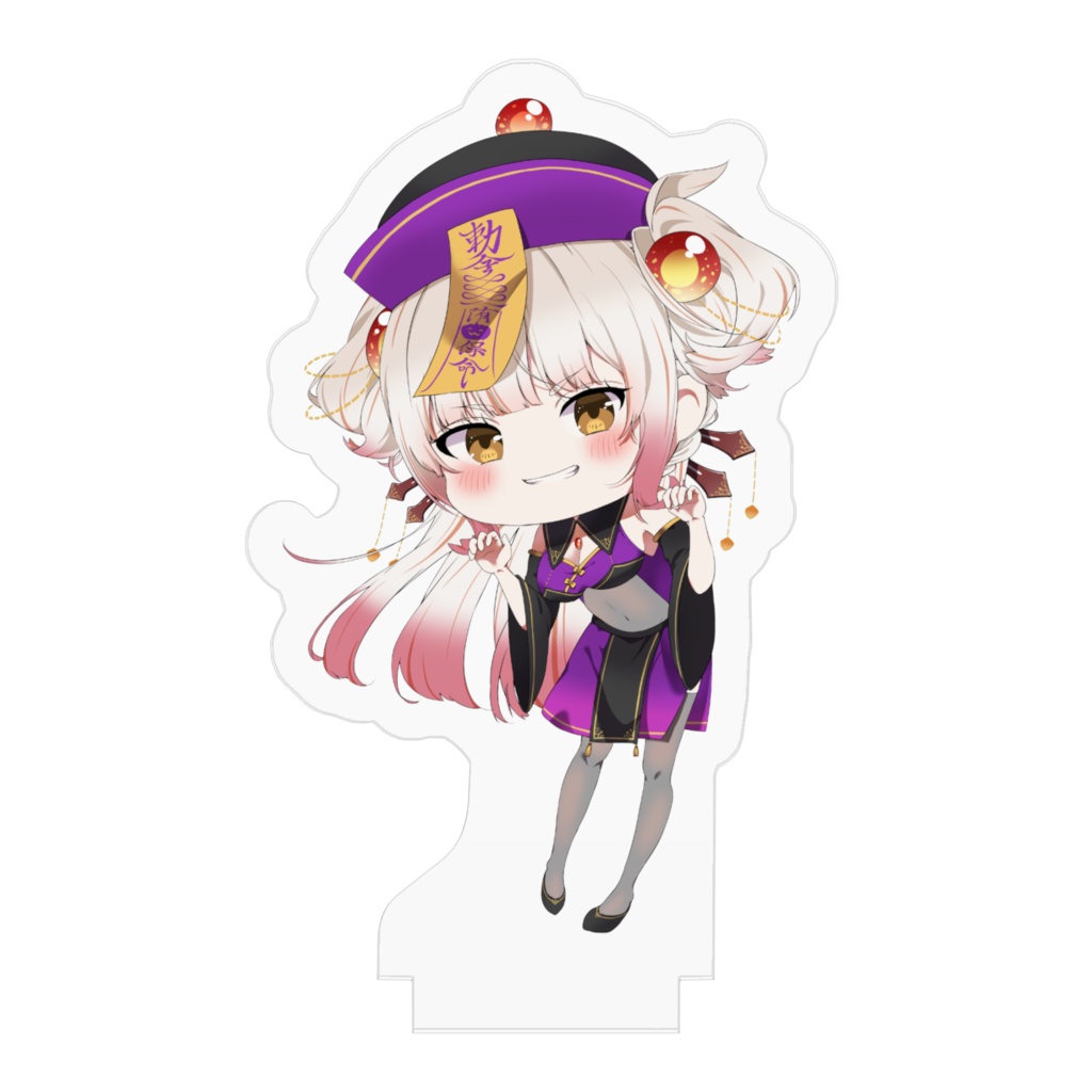 🎃鬼灯らら ハロウィン キョンシー アクリルフィギュアスタンド / acfi-01-008