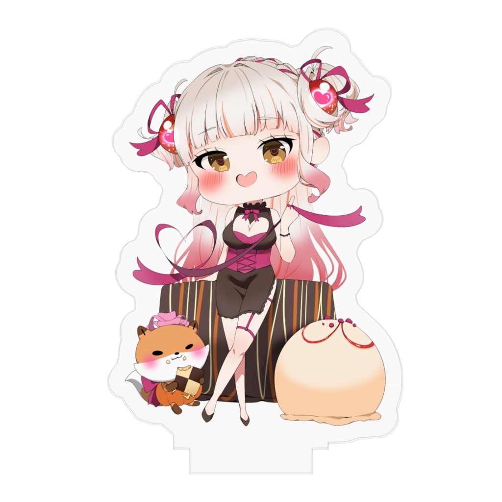 🎃鬼灯らら バレンタイン アクリルフィギュアスタンド / acfi-01-014