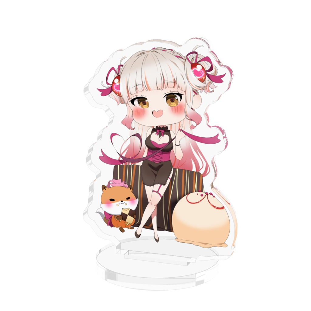 🎃鬼灯らら バレンタイン アクリルフィギュアスタンド / acfi-01-014