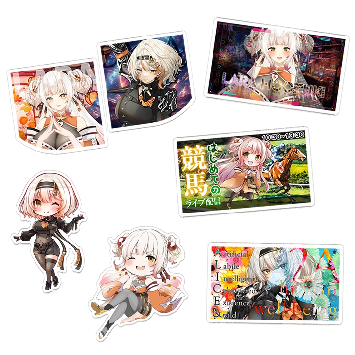 VTuber鬼灯らら 選べるアクリルマグネット