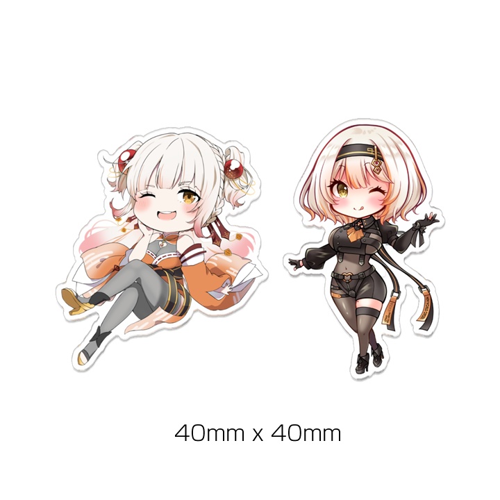 VTuber鬼灯らら 選べるアクリルマグネット