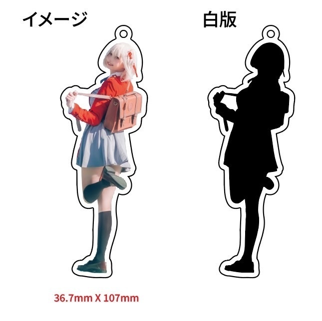 リコリスリコイル アクリルキーホルダー