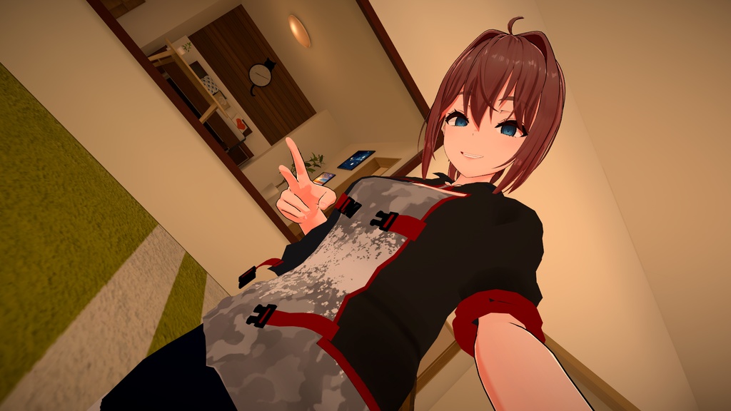 【スキニング済み衣装】スポーツウェア