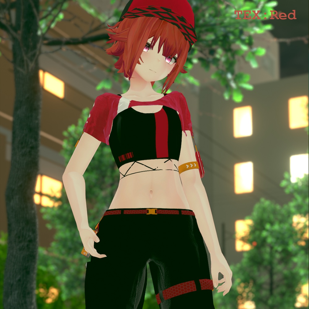 【スキニング済み衣装】スポーツウェア