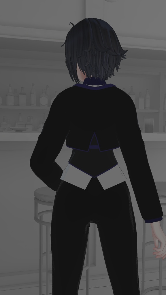 【森羅対応】スリムスーツ×ショートジャケット【for Sinra】