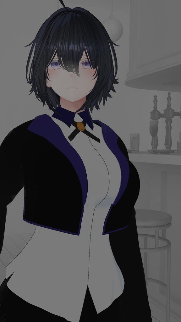 【森羅対応】スリムスーツ×ショートジャケット【for Sinra】