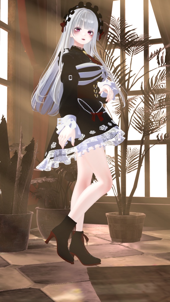 【森羅対応】ゴシックドレス