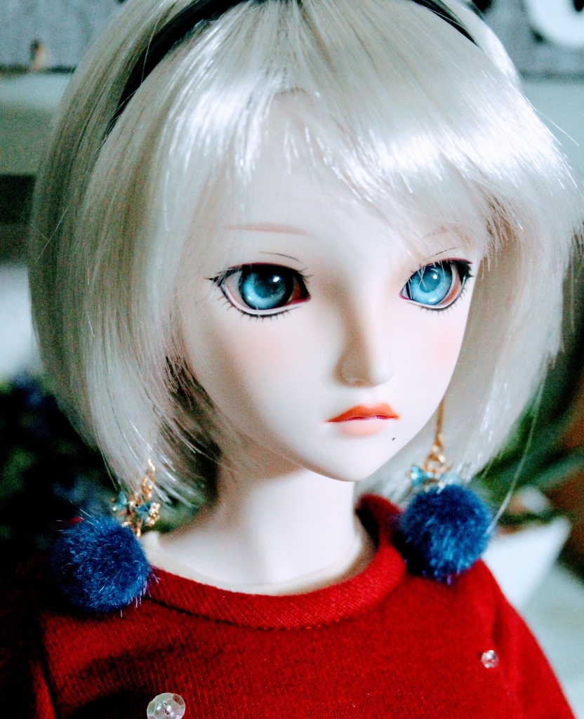 ふわふわイヤリング